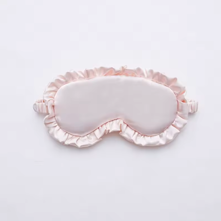 Sleeping mask with Ruffles
