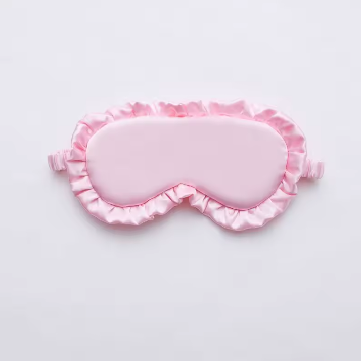 Sleeping mask with Ruffles