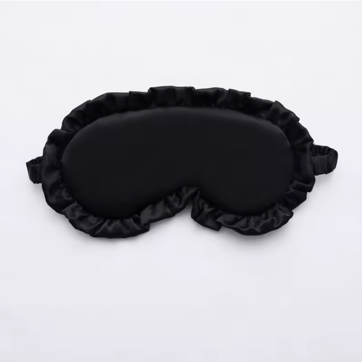 Sleeping mask with Ruffles