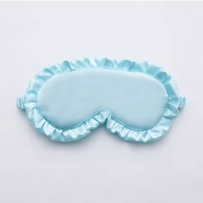 Sleeping mask with Ruffles