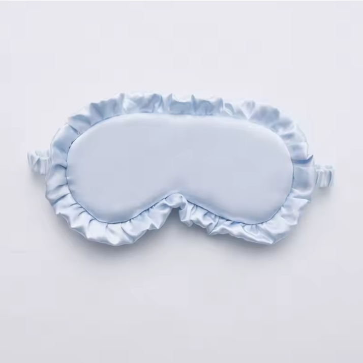 Sleeping mask with Ruffles