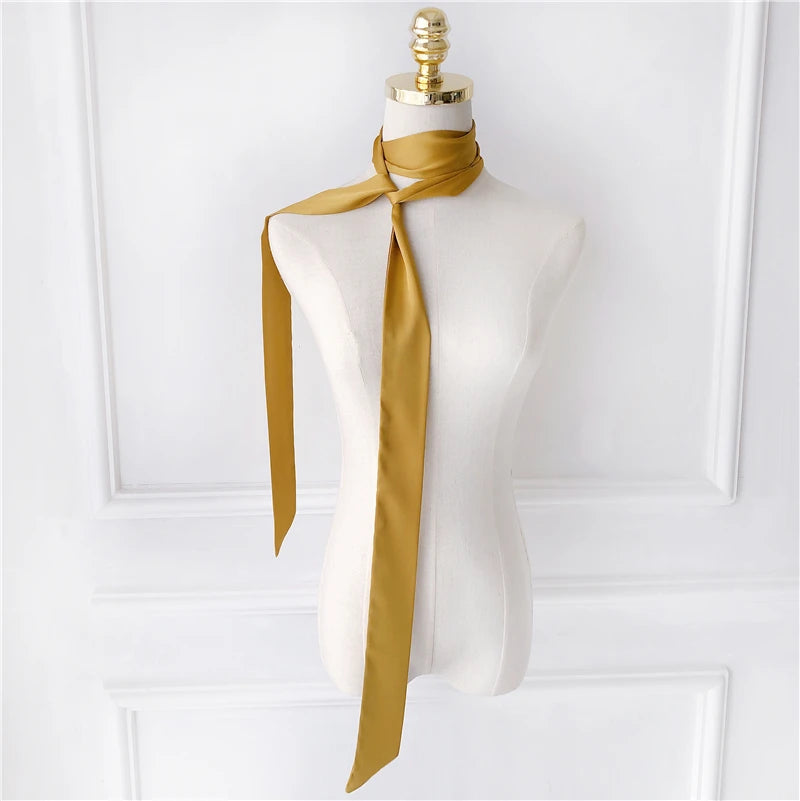 Narrow Long Scarf
