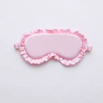 Sleeping mask with Ruffles